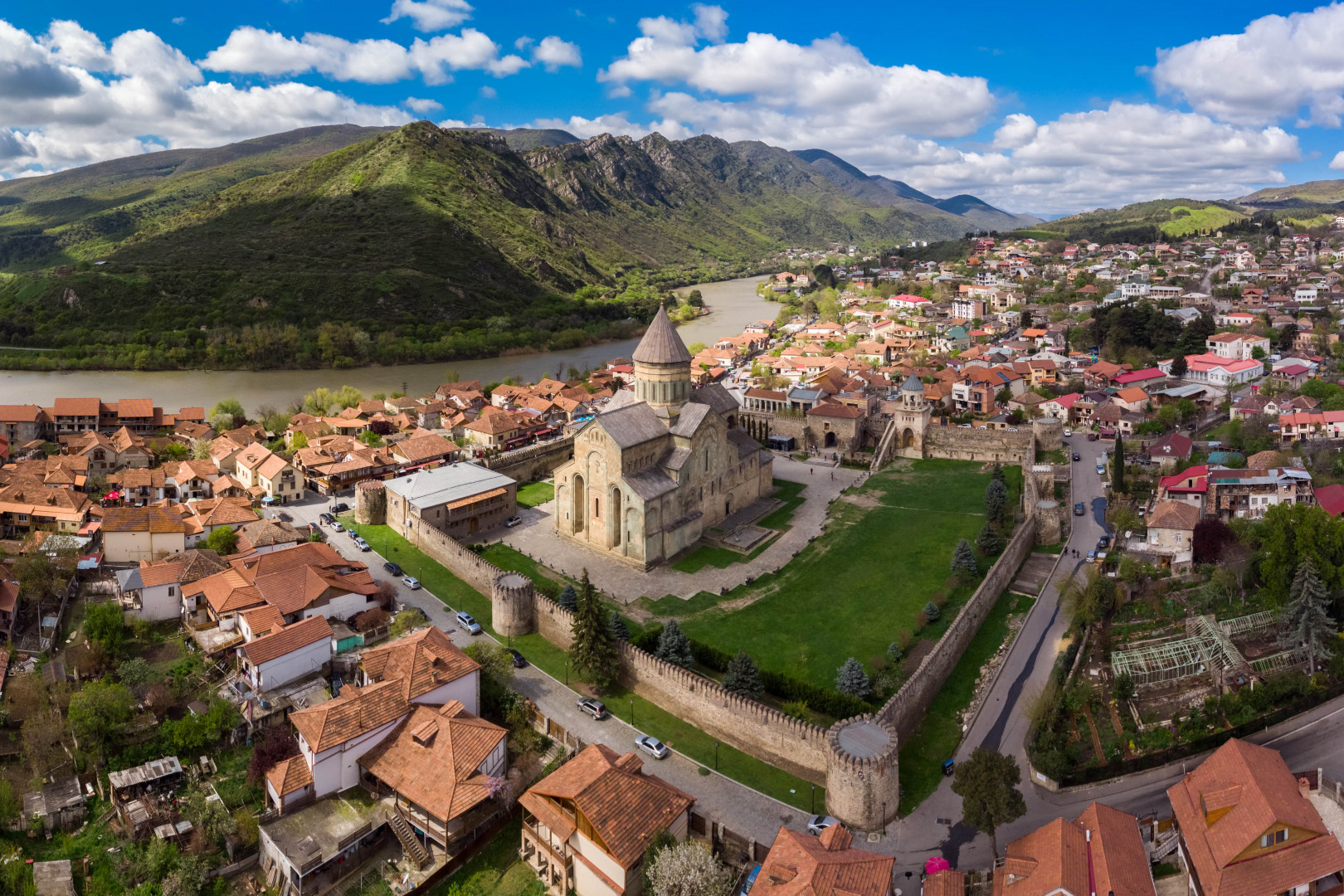 Georgia Tourist Attractions 2. Mtskheta the Ancient Capital and Jvari Monastery